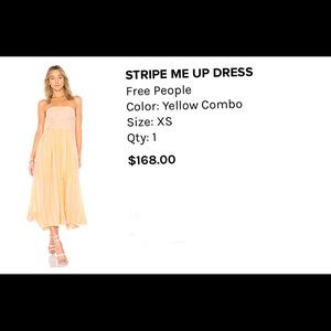 Free People Stripe Me Up Dress